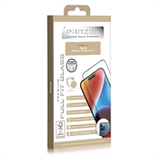 iPhone 15 Pro Panzer Premium Full-Fit Hærdet Glas - Sort Kant