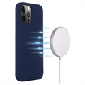 iPhone 12/12 Pro Liquid Silikone Cover - MagSafe Kompatibel